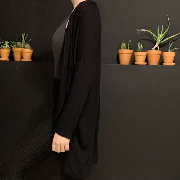 Black Cardigan/Forever 21 ⚫️🎩🎱♟ - Picture 2 of 3